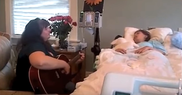 This Is So Touching, A Mother Sings a Precious Song to Her Dying Daughter