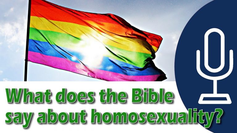 What Does The Bible Say About Homosexuality? Is Homosexuality A Sin?