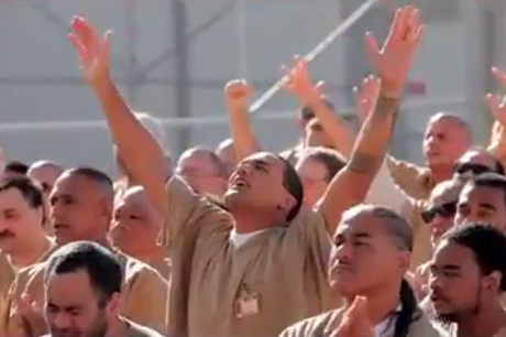 Jesus Gives True Freedom! Thousand of Prisoners Lifted Up Their Hands Accepting Jesus Christ As Their Own Lord and Savior!