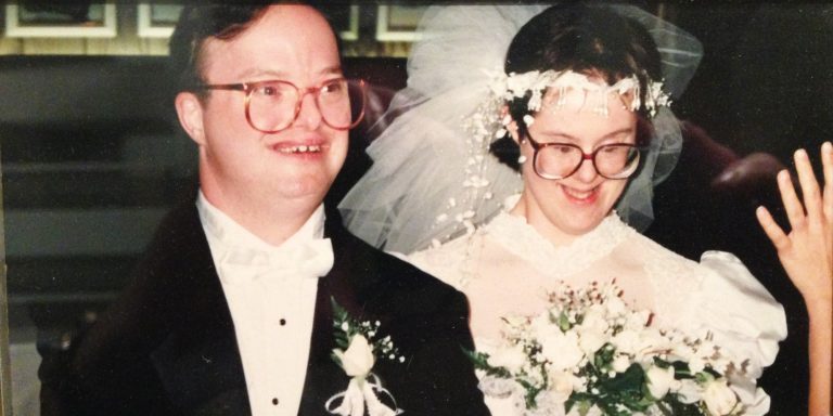 Couple with Down syndrome celebrate 25 years married!