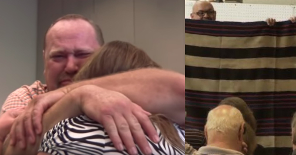 Man Suffered A Lot Surprisedly Got  $1.5 Million  for Selling A “Normal” Blanket Passed by Family through Generations