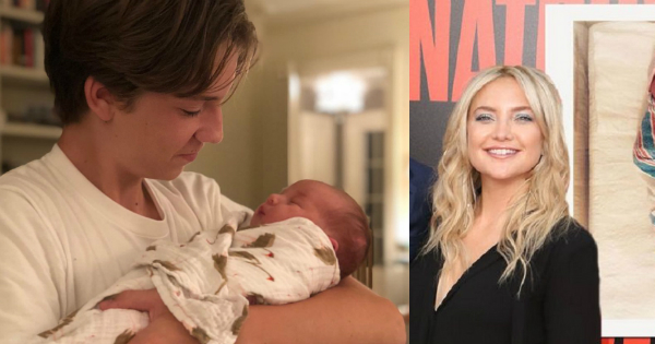 Kate Hudson Gave Birth To A Baby Girl, Heart Melt When She Saw Baby In Big Brother’s Arms