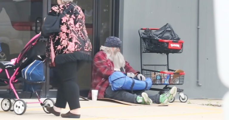 Pastor Dressed Up as Homeless Man outside Church: Watch How the Church’s Members React