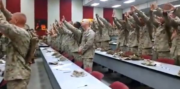 America’s Marines Singing Their Heart Out “Days Of Elijah” Best Way To Worship