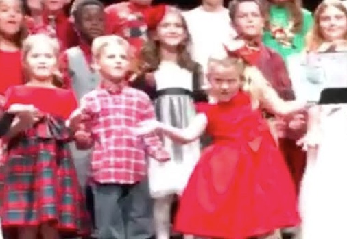 Little Girl In Red Dress Caught Everyone’s Attention With Her Groovy Dance Moves