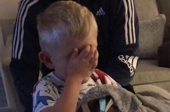 Little Boy Cried Upon Seeing His Birthday Presents, Seeing His Video Will Surely Melt Your Heart