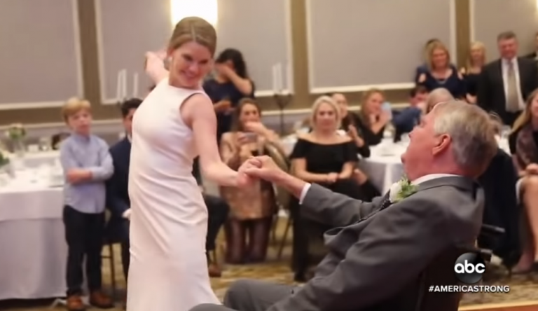Father And Daughter Dance Made Everyone Cry Inside The Room, A Dance To Cherish For A Lifetime