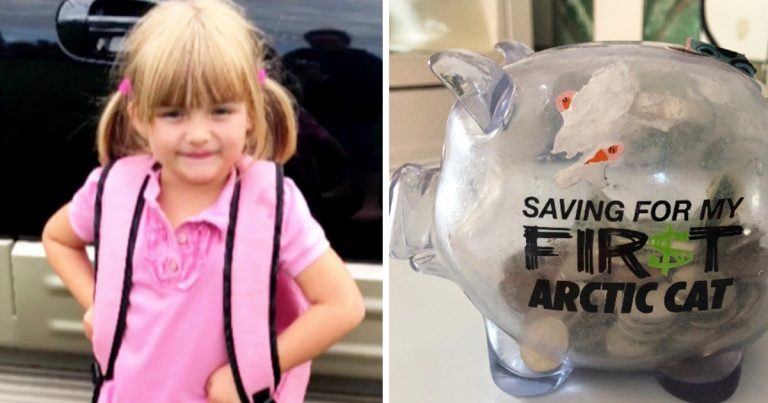 5-Year-Old Girl Emptied Piggy Bank To Buy Milk For Classmate In Need, A Big Heart Trapped In A Tiny Body