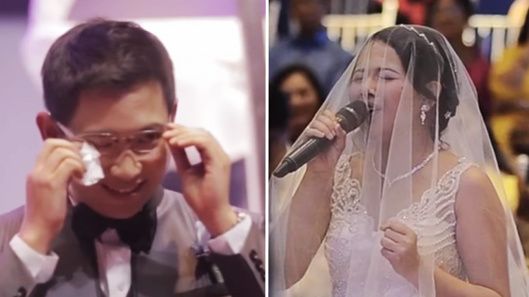 Groom And Guests Wondered If Bride Will Show Up, What She Did Made Everyone Cry