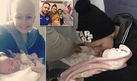 9-Year-Old Boy Fought Cancer And Lived Longer To See Baby Sister And Name Her