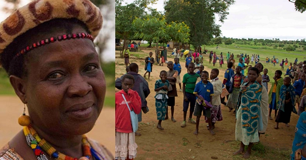 Female African Chief Comes To Power, Annuls 850 Child Marriages and Sends Girls Back to School
