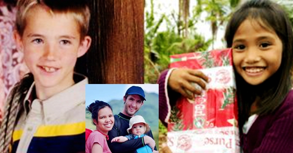7-Yr-Old Boy Sends Gift Box to Girl in Philippines—11 Yrs Later, A Beautiful Love Story Happened Between Them