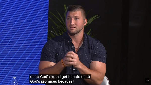 Tim Tebow Recalls The Moment He Opened His Heart To Jesus