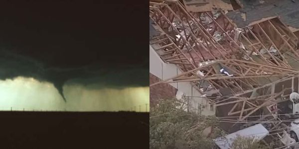 Man Crawls Out From Collapsed Church With Few Cuts After Tornado Hit Dallas
