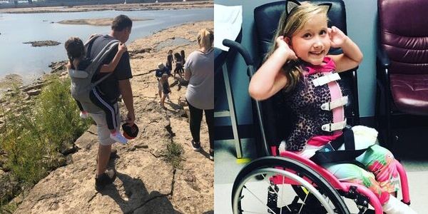 Teacher Carries Girl With Spina Bifida So She Can Enjoy Class Field Trip