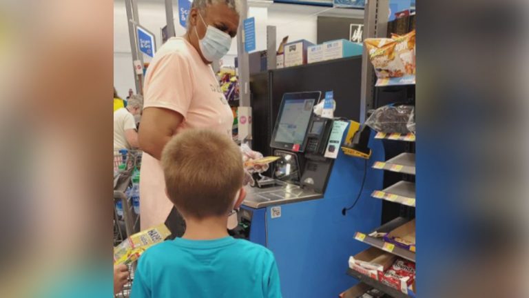 ‘She just wanted to bring joy to my kids:’ Act of kindness at Walmart from complete stranger goes viral