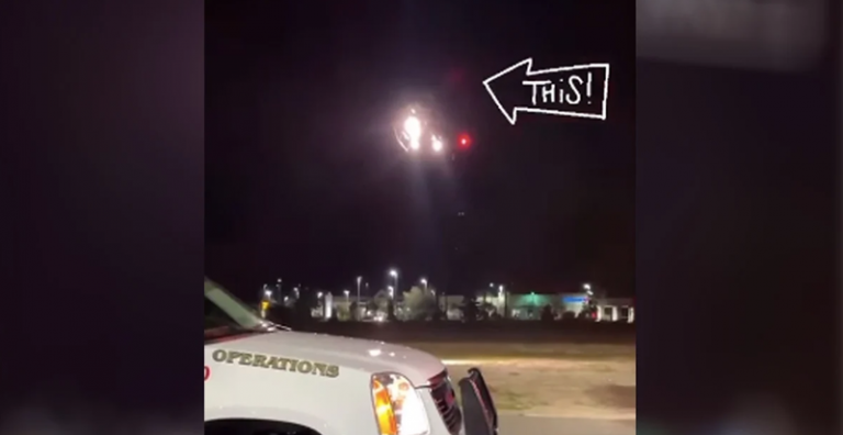 An Angel Is Seen In The Sky Above A Helicopter After Patient Passes Away, According To Witnesses
