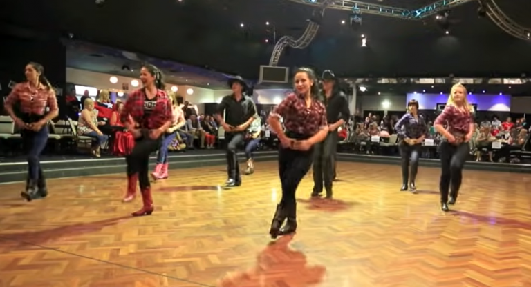 Australia Country Dancers Go Viral For Amazing Line Dance Show