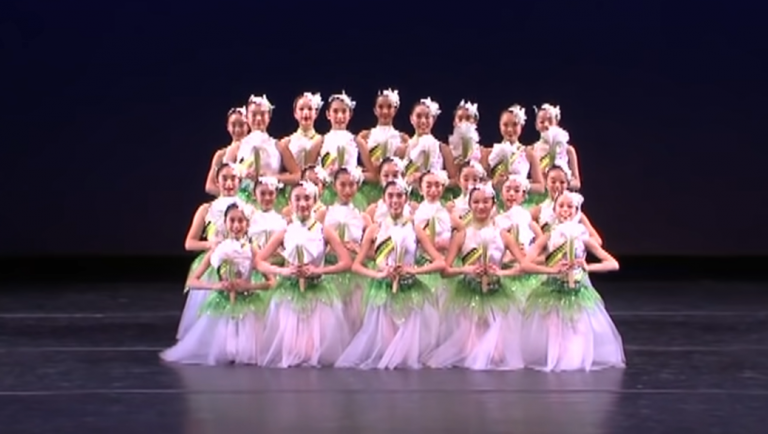 Young Ballerinas Earn 1st Place Prize With Stunning Optical Illusion Dance