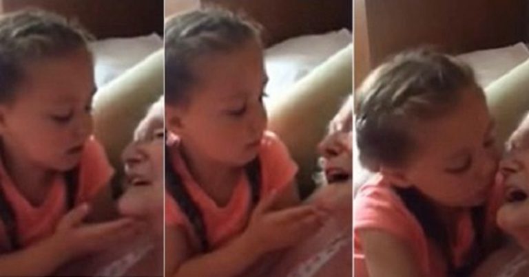 5-Year-Old Bonds With Great-Grandma Who has Dementia by Singing ‘You Are My Sunshine’ at First Meet