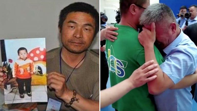 Dad reunited with kidnapped son after 24-year motorbike search
