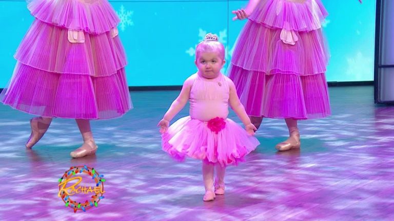 Adorable Little Girl Battling A Rare Bone Disease Dances Her Way to A Cure