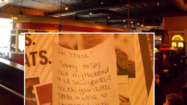 Single Dad Takes Daughter Out for Dinner then A Note from Stranger Brings Everything to A Halt
