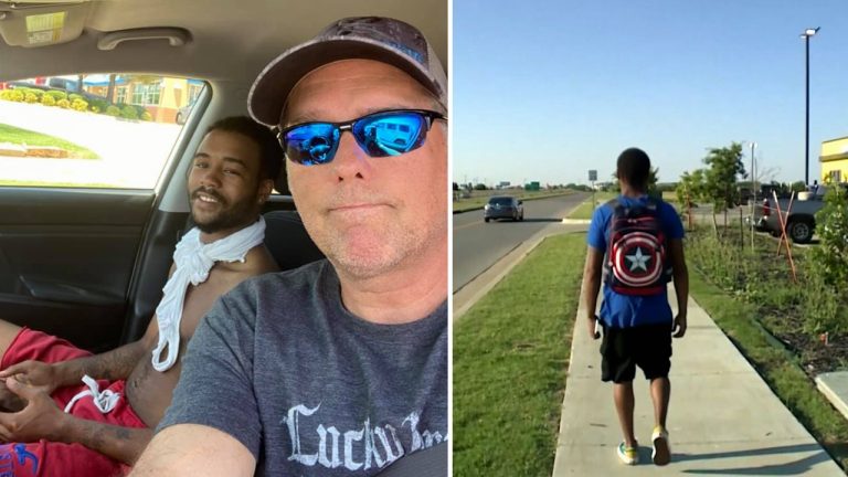 Stranger Posts Story of Man Walking 17 Miles a Day for Work, Then Over $50,000 Raised to Help