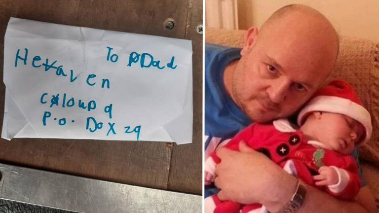 Little Girl Writes Letter to ‘Dad in Heaven’ Then Receives A Heartwarming Reply