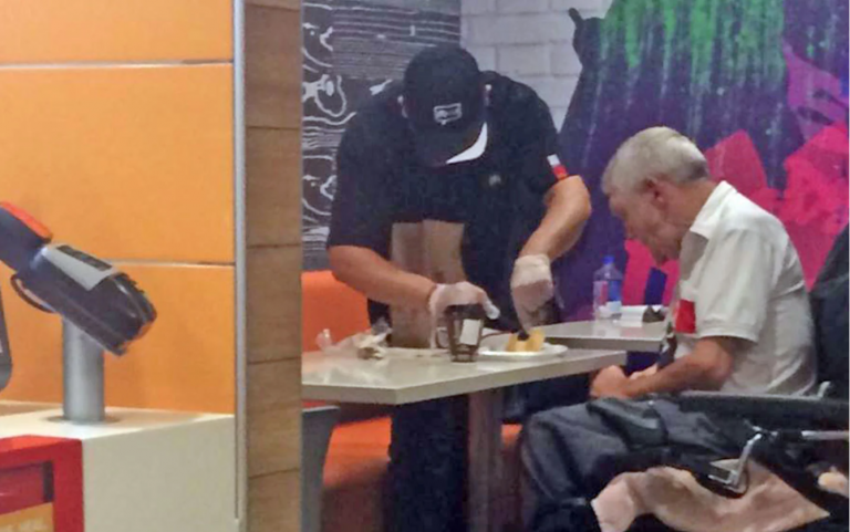 McDonald’s employee’s act of kindness for disabled elderly goes VIRAL: ‘Compassion has NOT gone out of style’