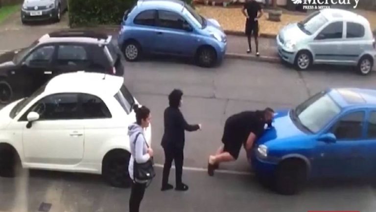 Neighbor’s Car Blocks Woman’s Driveway Until ‘Tough’ Man Teaches Him A Lesson