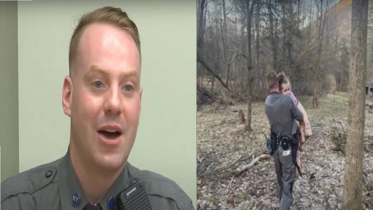 NY State Trooper Rescues 2-Year-Old Girl Who Wouldn’t Let Go