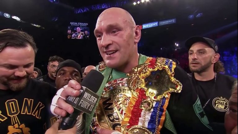 Heavyweight Champ Tyson Fury Thanks Jesus After Winning Bout with Rival