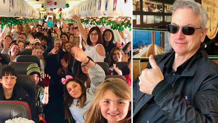 Actor Gary Sinise Took Over 1,750 Children of Fallen Military Heroes to Disney World For Free