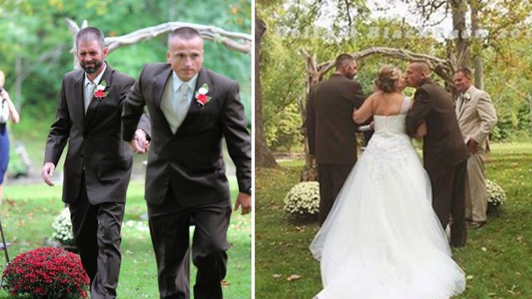 Dad Halts Daughter’s Wedding So Her Stepdad Can Walk Down The Aisle Too