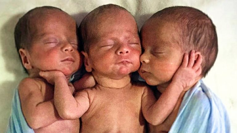 After This Mom Gave Birth To Triplets Nine Weeks Early, She Learned They Are One In 200 Million