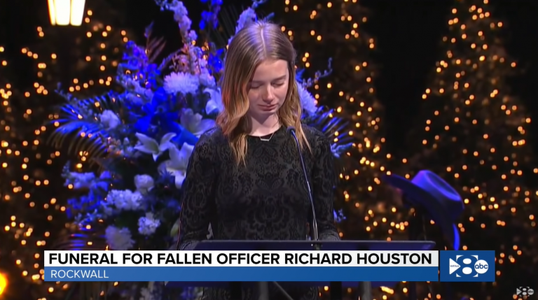 Daughter of Fallen Officer Prays to Meet The Man Who Killed Her Father and Tell Him about Jesus