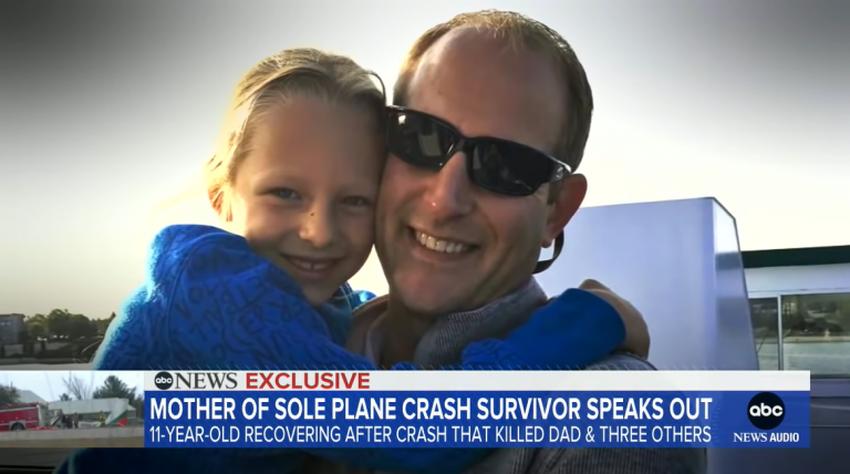 Dad Uses His Final Moments to Hold His Daughter and It Saved Her Life in Plane Crash