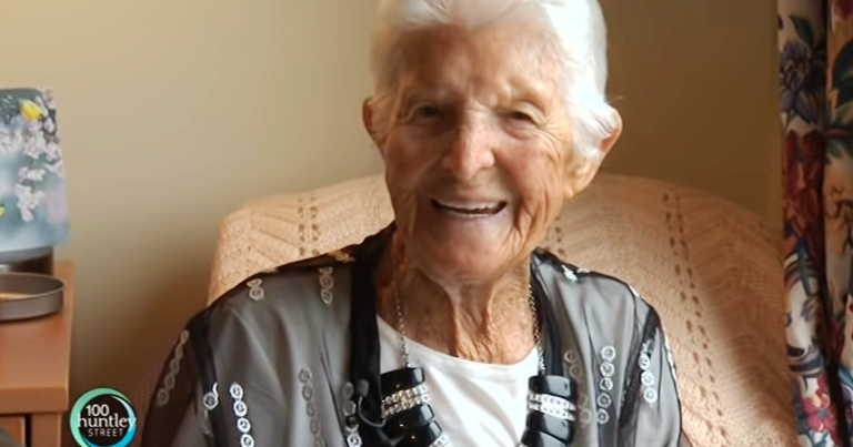 105-Year-Old Lady Shares 2 Important Secrets to Happiness, Long Life