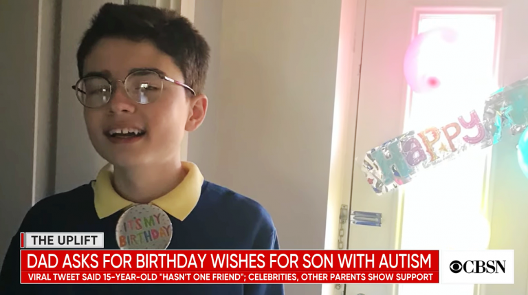 Dad’s Plea For Son With Autism Who ‘Hasn’t 1 Friend’ Goes Viral And Birthday Wishes Pour In