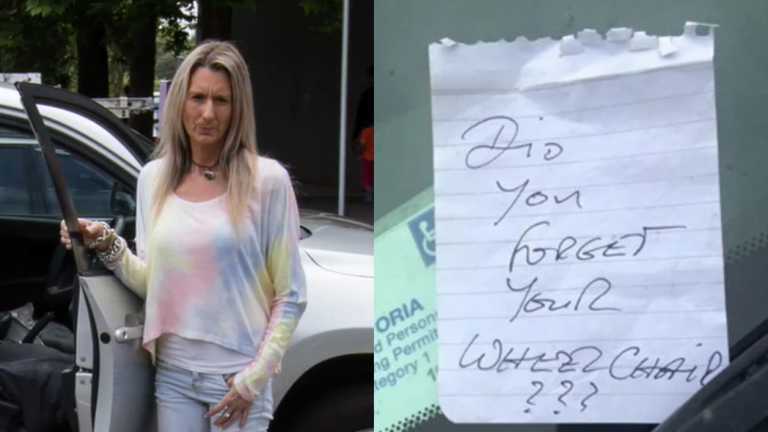 Woman with Disability Received Note for Looking too ‘Normal’ at Handicapped Parking