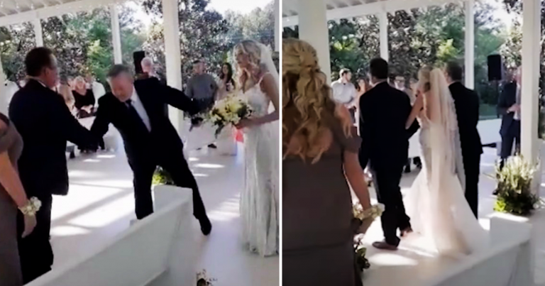 Father’s Gesture to Daughter’s Stepdad at Wedding Has Audience Weeping. This Is So Sweet!