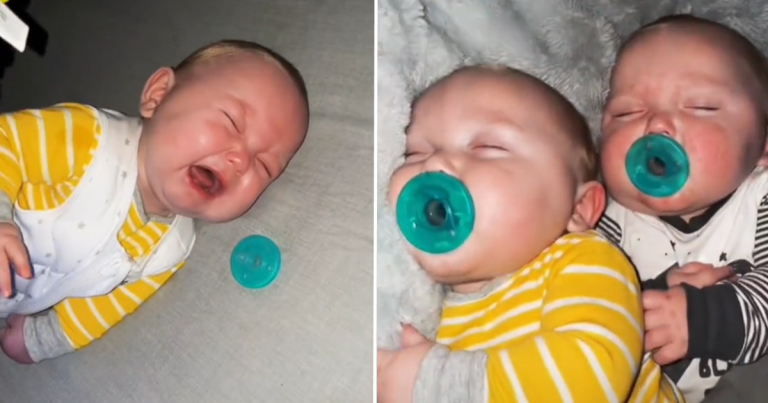7-Month-Old Twin Babies Show Their incredible Bond as They Refuse to Sleep in Separate Beds