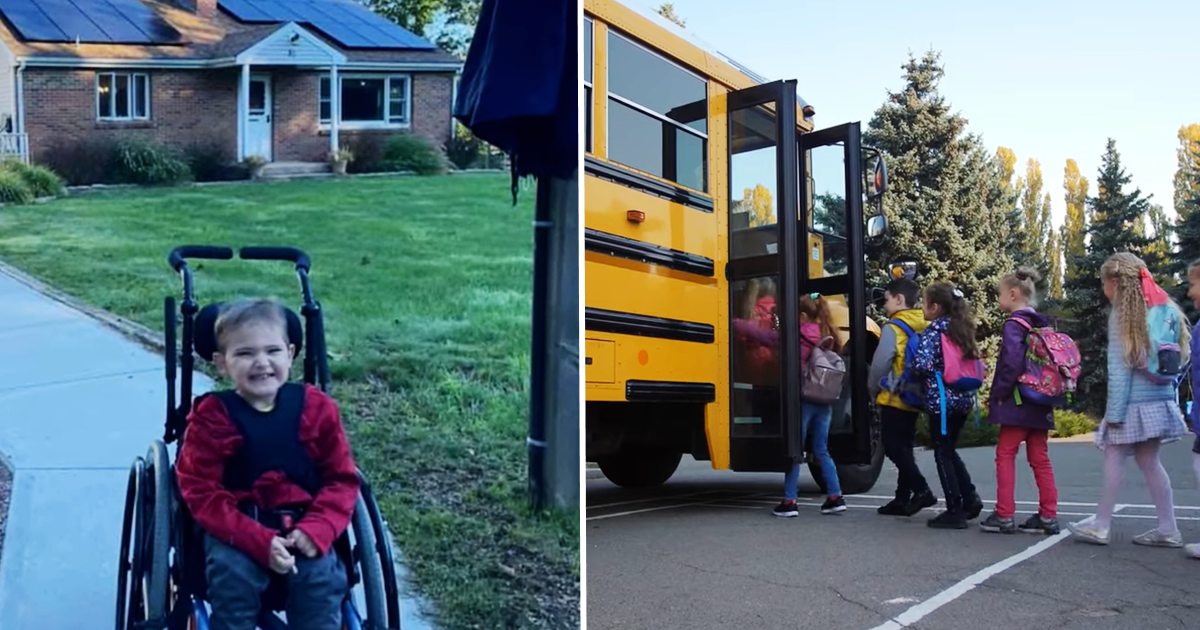 father-posts-plea-for-5-year-old-son-in-wheelchair-that-waits-for-bus