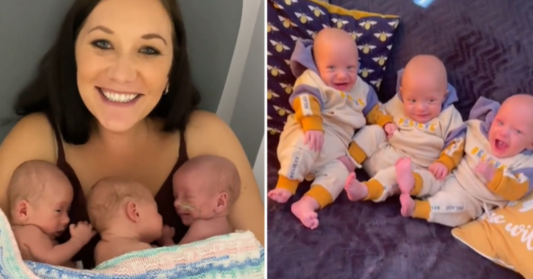 Mom Is Stunned When Ultrasound Reveals She’s About to Birth Miraculous 1-In-200 Million Triplet Boys