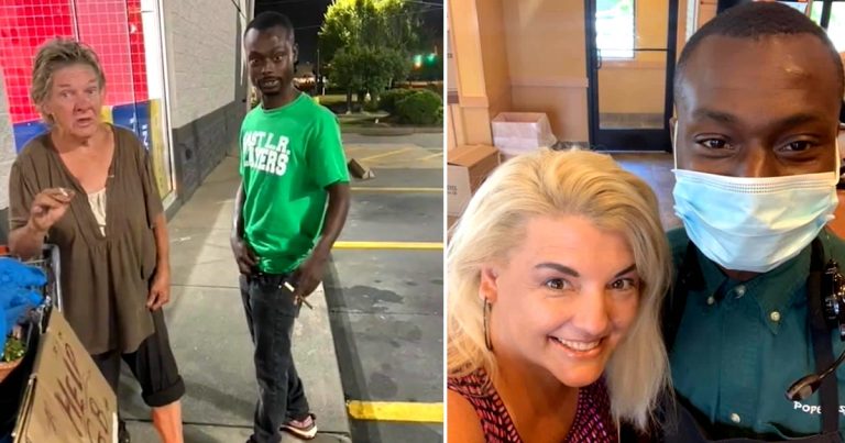 Popeyes Manager Gives Food and Shoes to Homeless Woman; Customer Pays It Forward