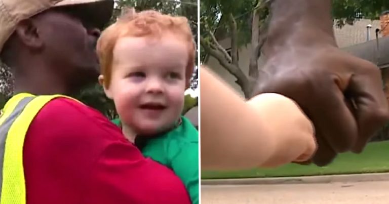 2-Year-Old’s Love for The Neighborhood Sanitation Worker Makes for The Sweetest Friendship