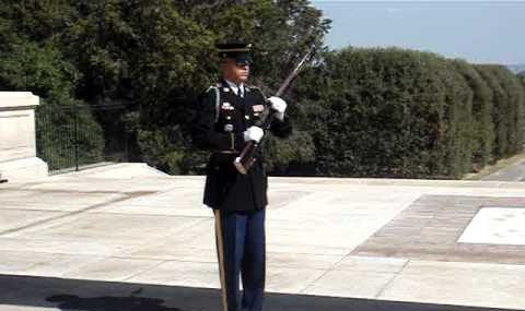 Soldier Yells at Disrespectful Visitors Laughing at Military Memorial