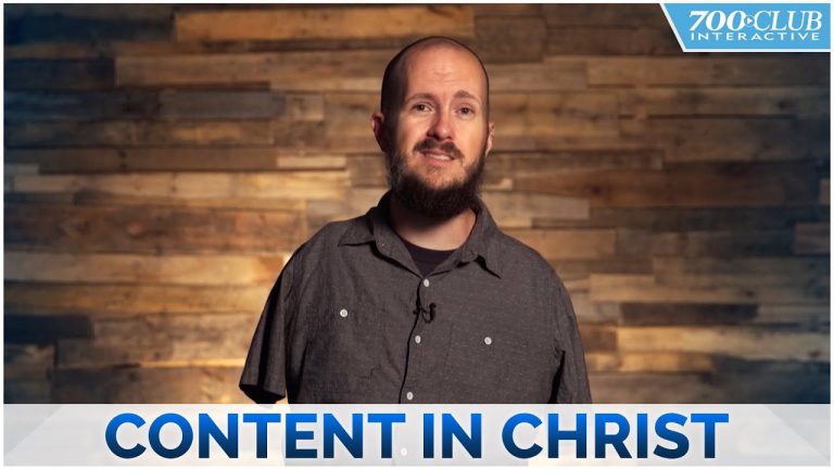 “I have struggled with contentment my entire life” – Content in Christ