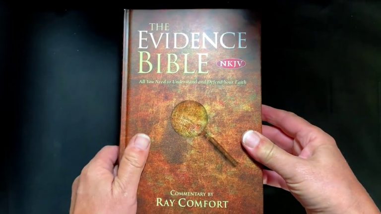 Our Evidence Bible Is Finally Back in Stock!